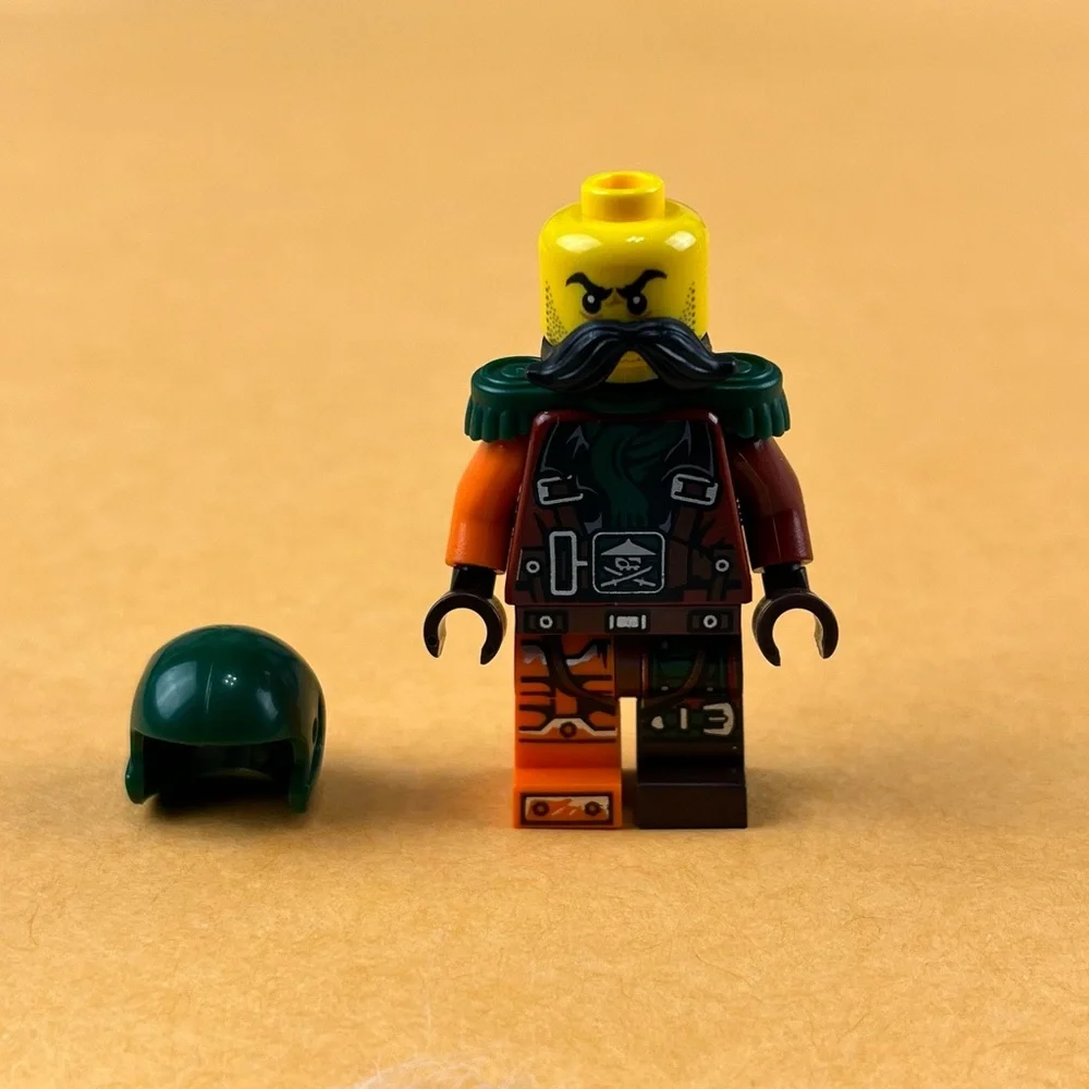 LEGO Ninjago Pirate Minifigure Flintelocke njo197 Skybound 2" - Picture 5 of 6